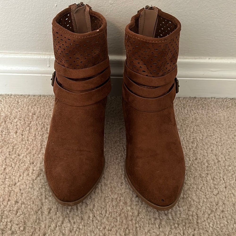 City Classified | Brown Suede Booties